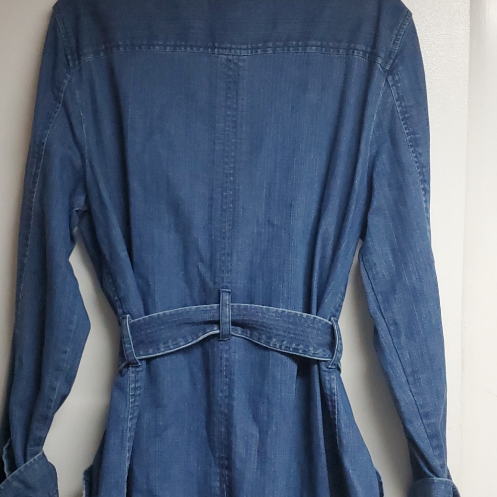 Banana Republic Denim Jacket or over shirt!! Sz XL - Picture 5 of 6